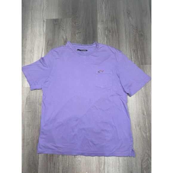 Greg Norman Other - Greg Norman Women Purple/Blue Short Sleeve Side Slits/ Pocket T-Shirt LARGE